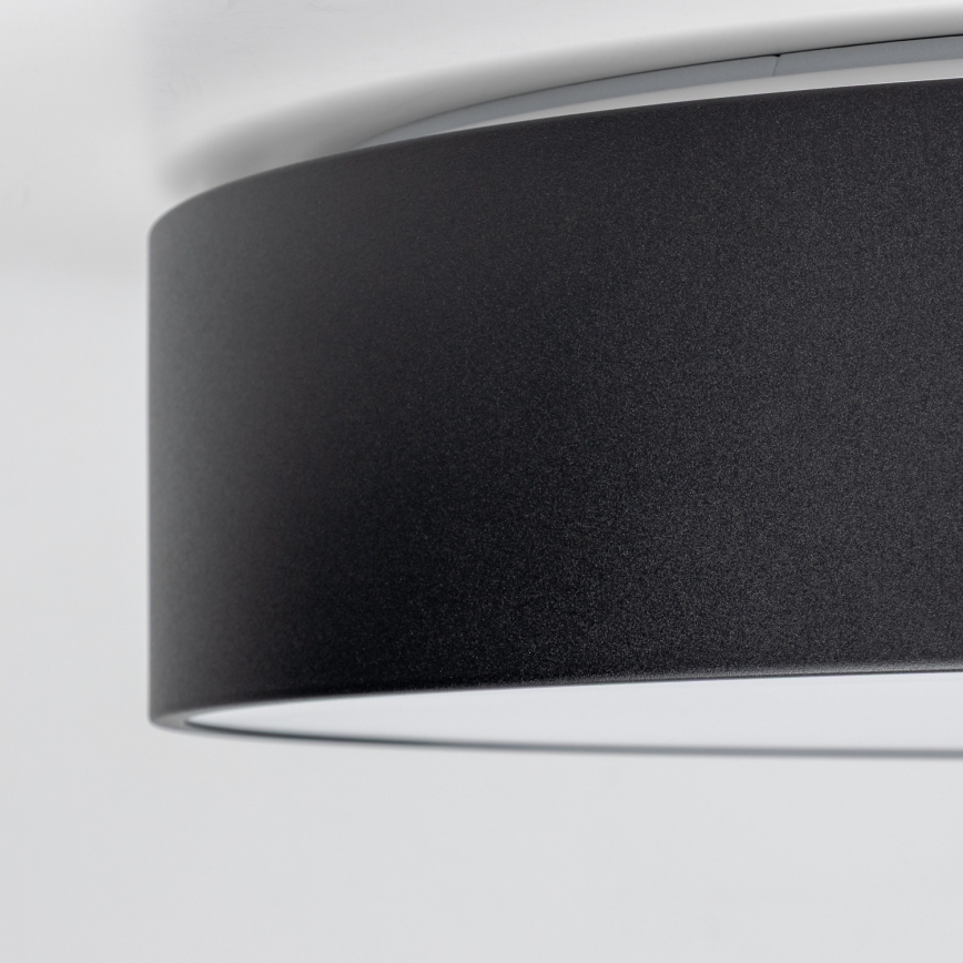 Brilagi - Plafonnier de salle de bains POOL 5xE27/15W/230V Ø 60 cm IP54 noir