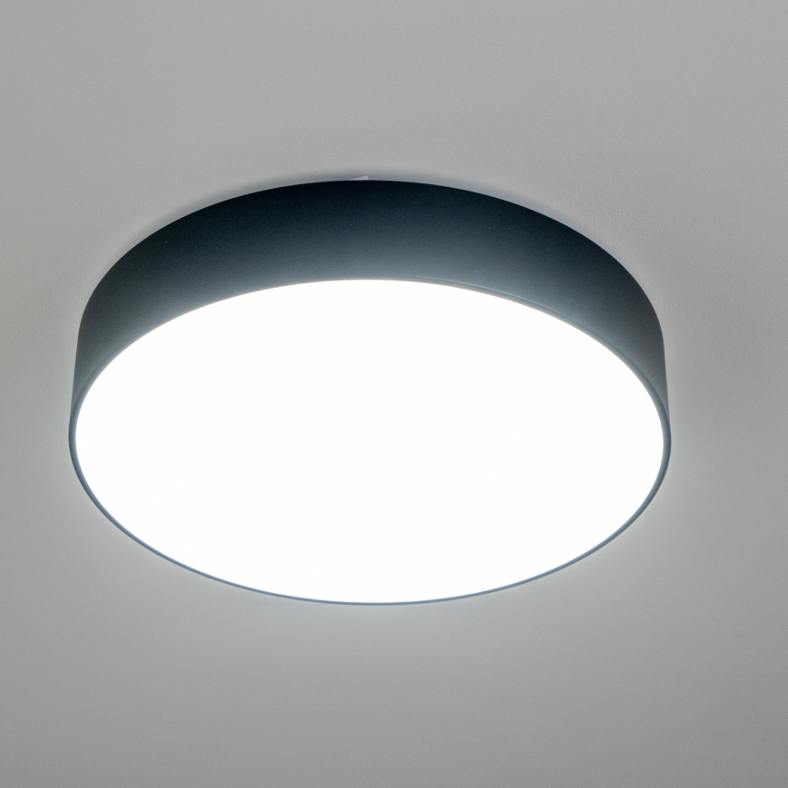 Brilagi - Plafonnier de salle de bains POOL 5xE27/15W/230V Ø 60 cm IP54 noir