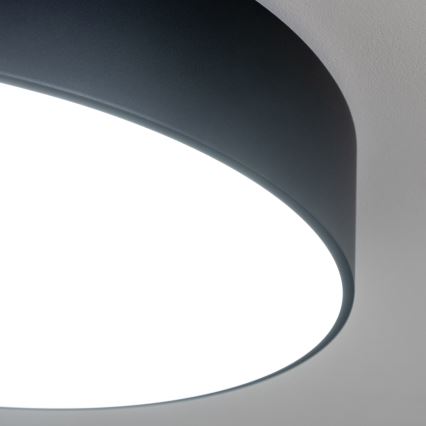 Brilagi - Plafonnier de salle de bains POOL 5xE27/15W/230V Ø 60 cm IP54 noir