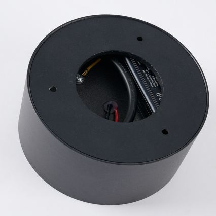 BRILAGI - Plafonnier d'extérieur FORIS LED/9W/230V Ø 9 cm noir IP44