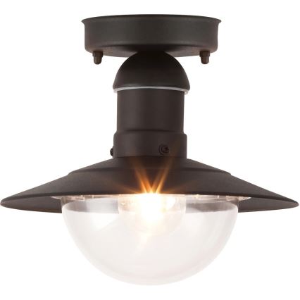 Brilagi - Plafonnier d'extérieur MOLDE 1xE27/60W IP44 noir