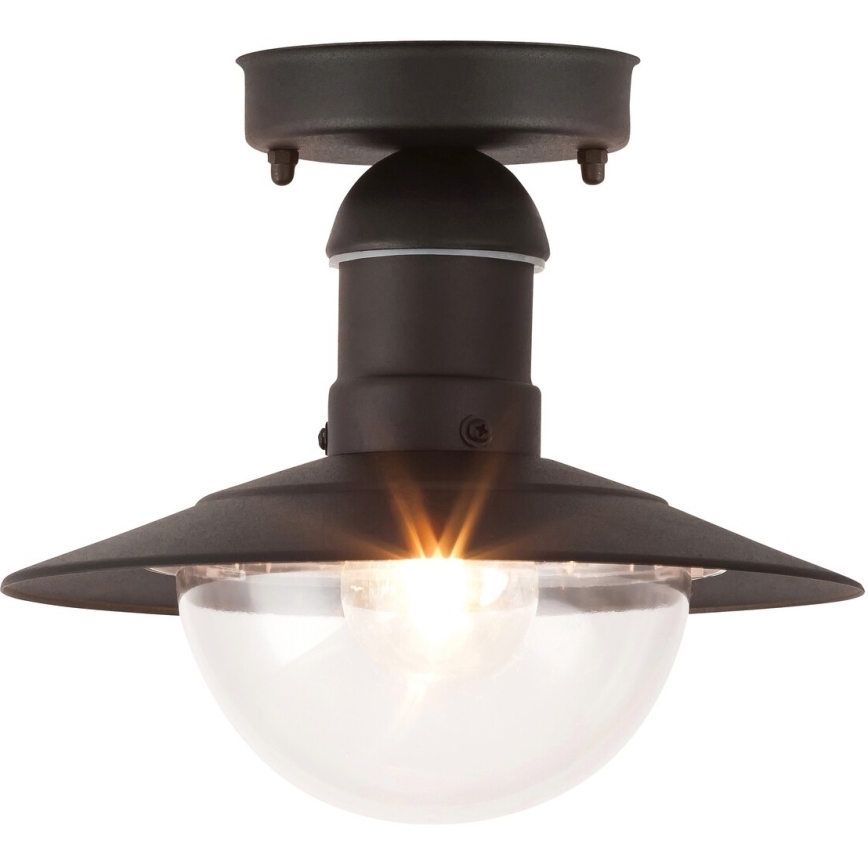 Brilagi - Plafonnier d'extérieur MOLDE 1xE27/60W IP44 noir