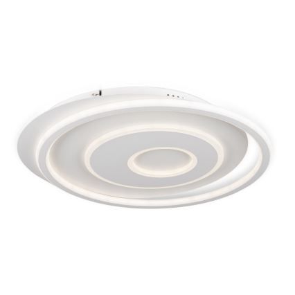 BRILAGI - Plafonnier LED dimmable IRIS, 83 W, 230 V, 3000-6000 K, 46 x 50 cm, blanc + télécommande