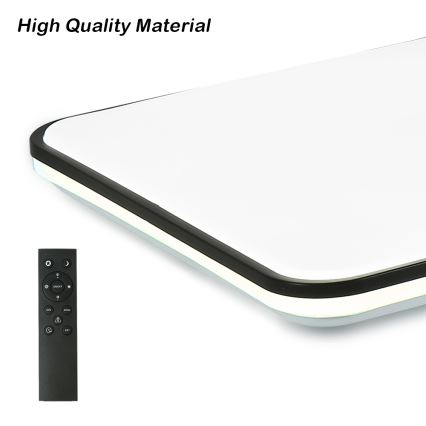 Brilagi - Plafonnier LED dimmable SMART LED/24W/230V 43x43 cm 3000-6000K Wi-Fi Tuya Beacon + télécommande