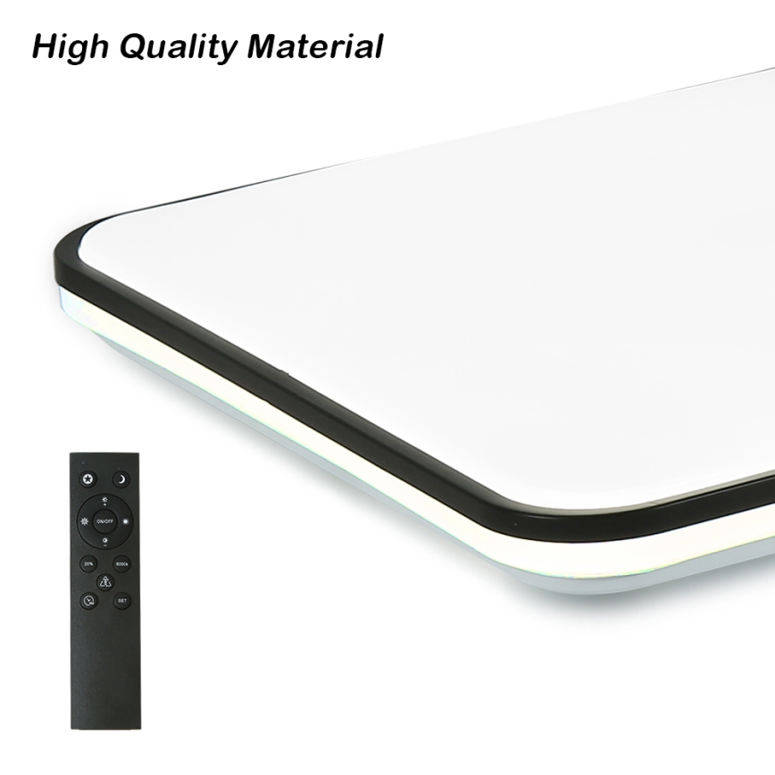 Brilagi - Plafonnier LED dimmable SMART LED/24W/230V 43x43 cm 3000-6000K Wi-Fi Tuya Beacon + télécommande