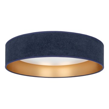 Brilagi - plafonnier dimmable VELVET SMART VARI LED/36W/230V 3000-6500K Ø 55 cm bleu/doré + télécommande