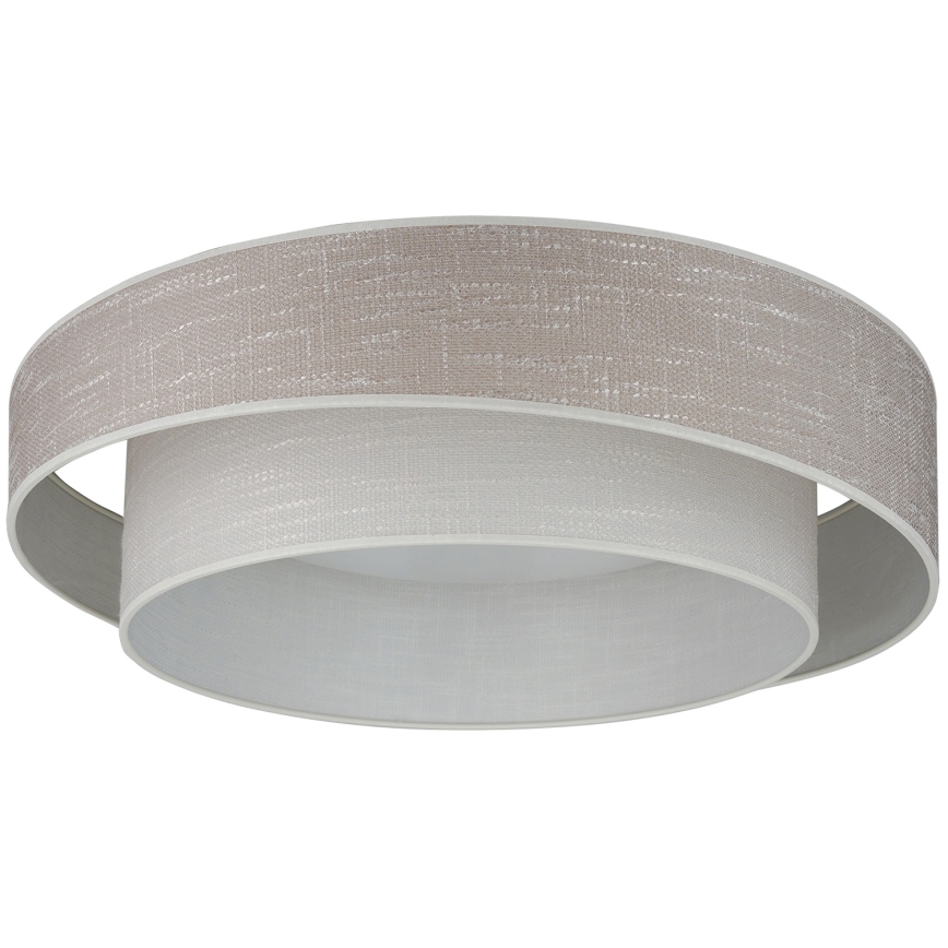 Brilagi - Plafonnier DOVER SHINE LED/26W/230V d. 60 cm gris/crème