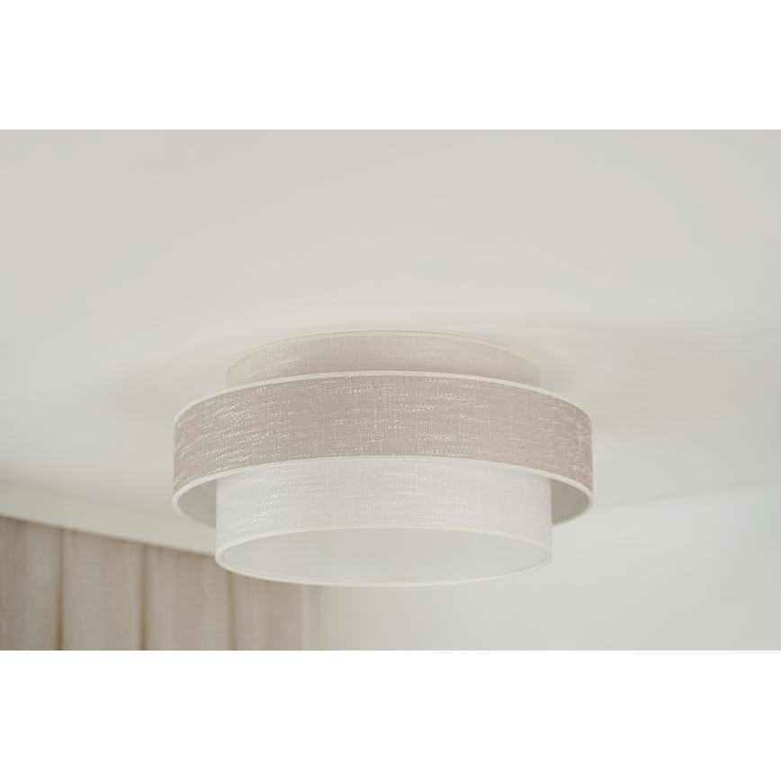 Brilagi - Plafonnier DOVER SPACE LED/12W/230V d. 50 cm 3000K/4000K/6400K gris/crème