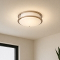 Brilagi - Plafonnier ELARO 2xE27/40W/230V Ø 26 cm doré