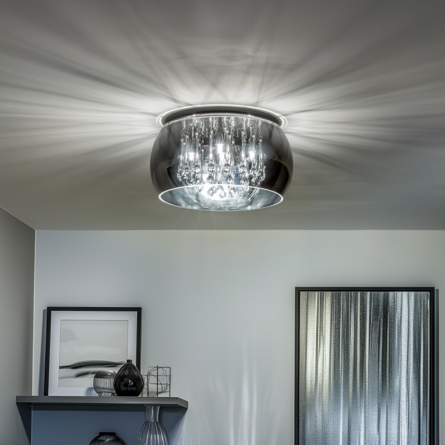 Brilagi - Plafonnier LED en cristal JEWEL 5xG9/40W/230V Ø 40 cm