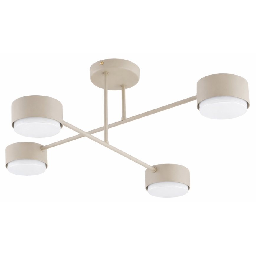 Brilagi - Plafonnier LED RGB+CCT dimmable en saillie MONO 4xGX53/14W/230V 2700-6500K Wi-Fi Tuya noir