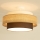 Brilagi - Plafonnier en saillie RESNA 1xE27/60W/230V Ø 40 cm beige/noir