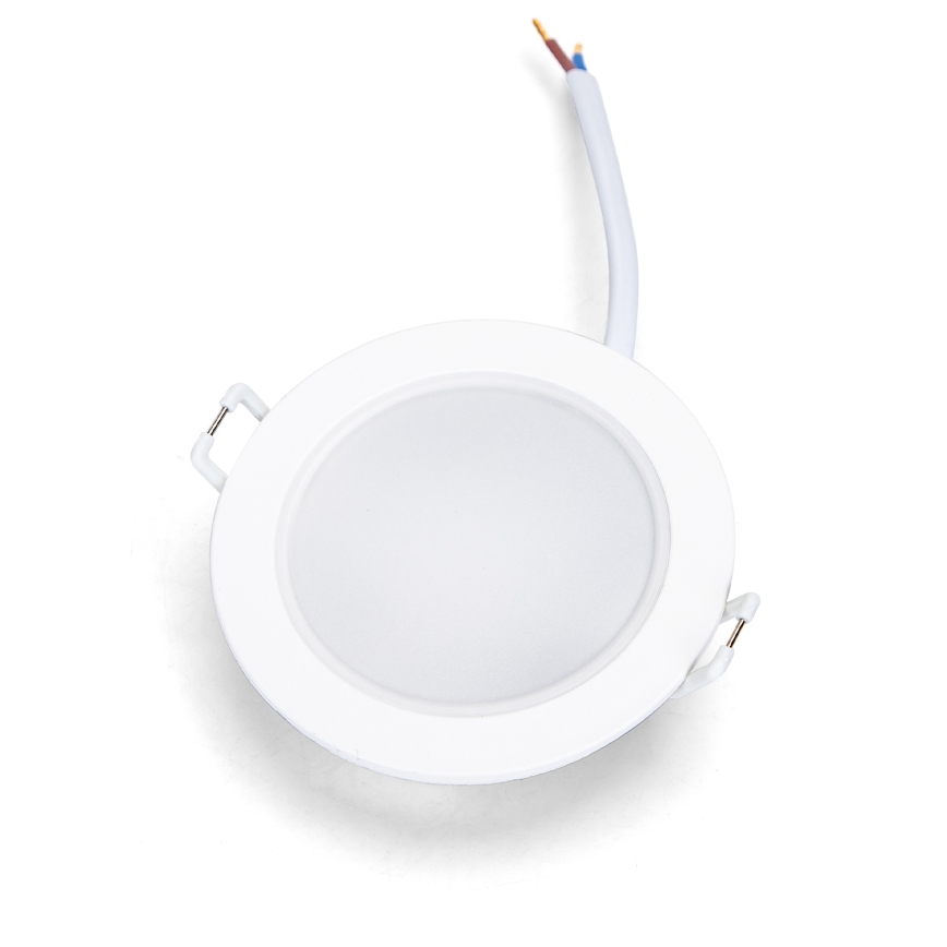 Brilagi - Plafonnier encastré LED pour salle de bains, 12 W, 230 V, 3000 K, blanc, IP65