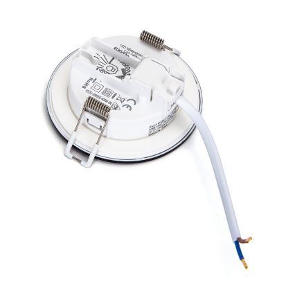 Brilagi - Plafonnier encastré LED pour salle de bains 9W/230V 3000K noir IP65