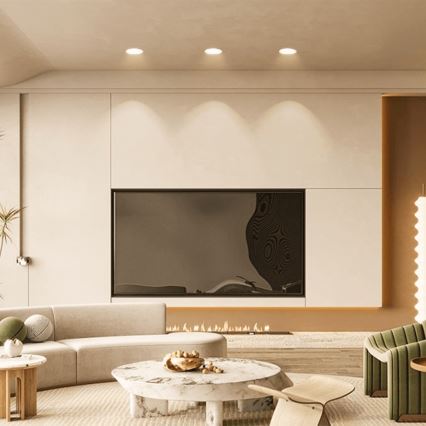 Brilagi - Plafonnier encastré pour salle de bains LED/4,8W/230V 4000K blanc IP65