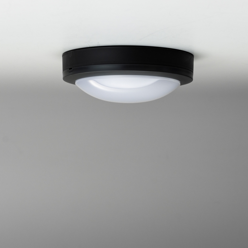 Brilagi - Plafonnier extérieur LED/13W/230V d. 17 cm IP54 anthracite