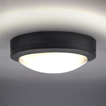 Brilagi - Plafonnier extérieur LED/13W/230V d. 17 cm IP54 anthracite