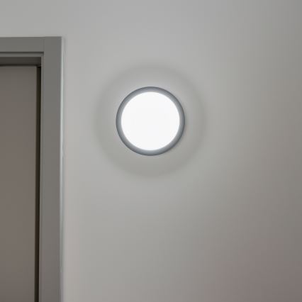 Brilagi - Plafonnier extérieur LED/20W/230V d. 23 cm IP54 anthracite