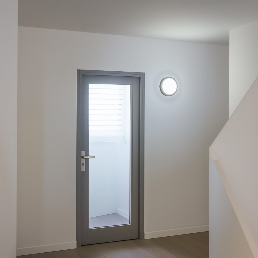 Brilagi - Plafonnier extérieur LED/20W/230V d. 23 cm IP54 anthracite