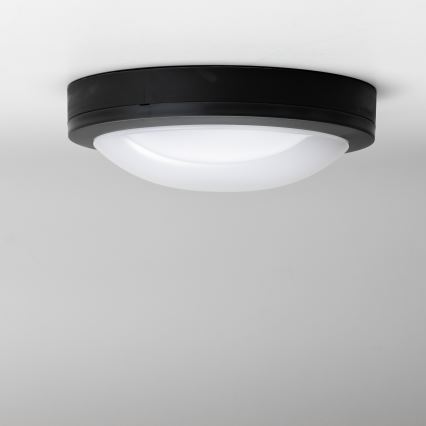 Brilagi - Plafonnier extérieur LED/20W/230V d. 23 cm IP54 anthracite