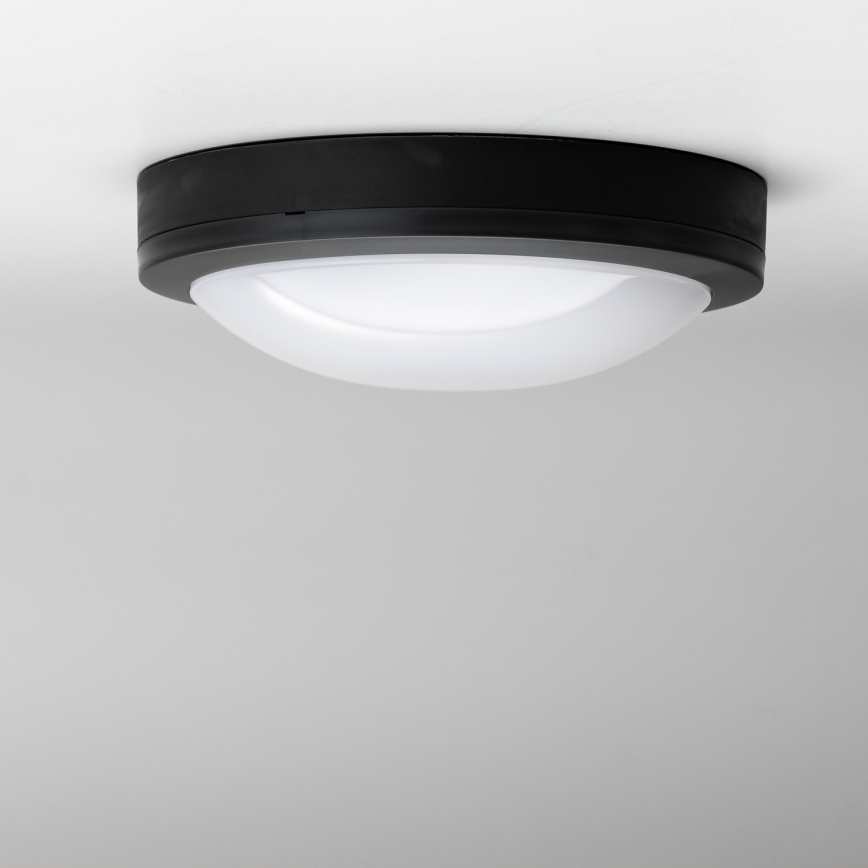 Brilagi - Plafonnier extérieur LED/20W/230V d. 23 cm IP54 anthracite