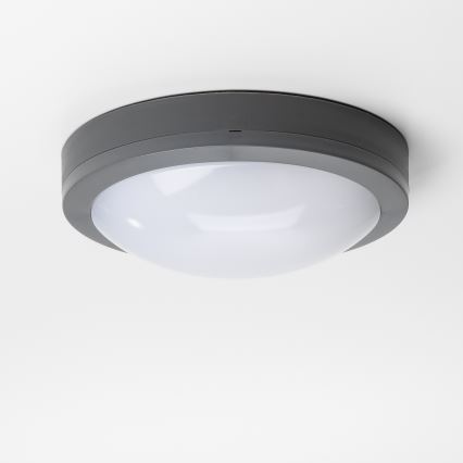Brilagi - Plafonnier extérieur LED/20W/230V d. 23 cm IP54 anthracite