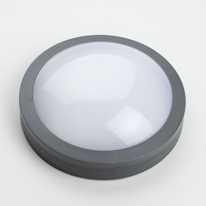 Brilagi - Plafonnier extérieur LED/20W/230V d. 23 cm IP54 anthracite