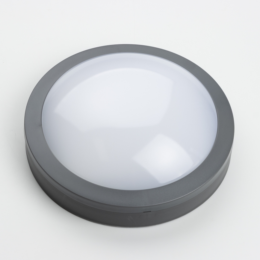 Brilagi - Plafonnier extérieur LED/20W/230V d. 23 cm IP54 anthracite