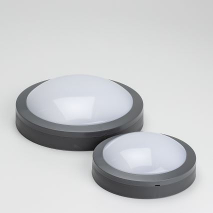 Brilagi - Plafonnier extérieur LED/20W/230V d. 23 cm IP54 anthracite