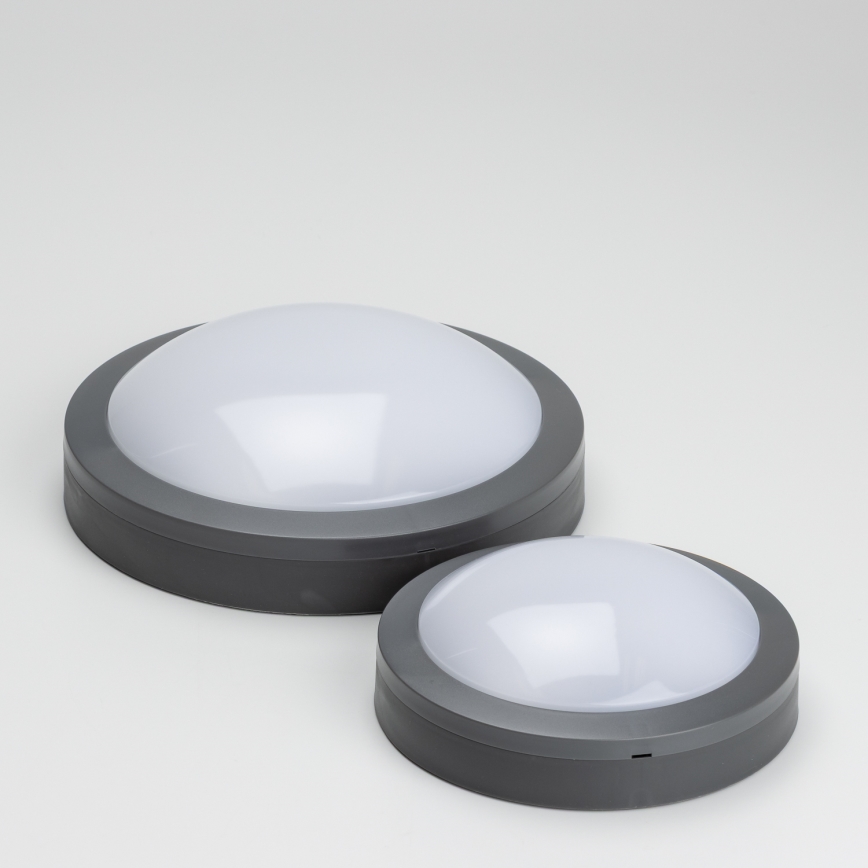 Brilagi - Plafonnier extérieur LED/20W/230V d. 23 cm IP54 anthracite
