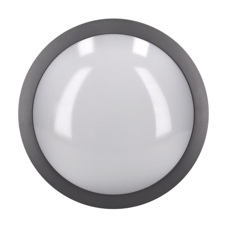 Brilagi - Plafonnier extérieur LED/20W/230V d. 23 cm IP54 anthracite