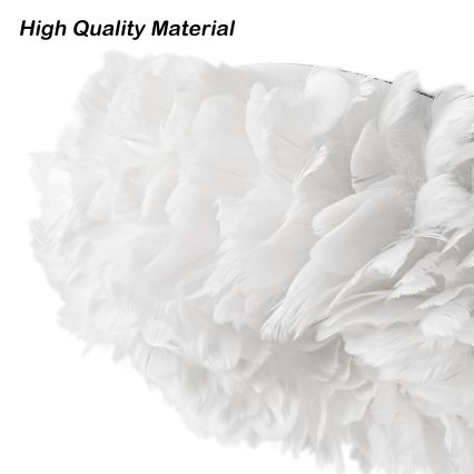 Brilagi - Plafonnier FEATHER 3xE27/40W/230V Ø 40 cm blanc