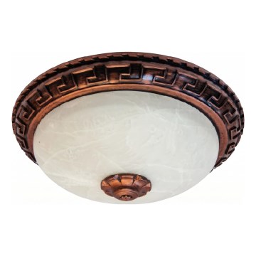Brilagi - Plafonnier FRESCO 2xE27/40W/230V diam. 30 cm cuivré