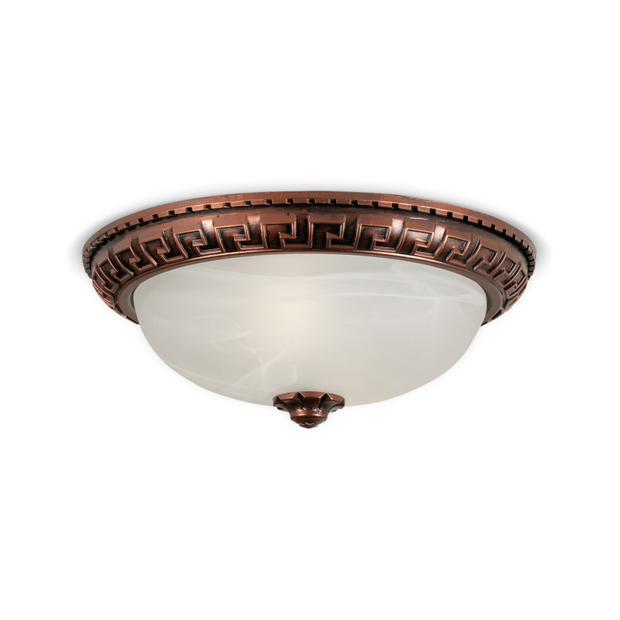 Brilagi - Plafonnier FRESCO 2xE27/40W/230V diam. 30 cm cuivré