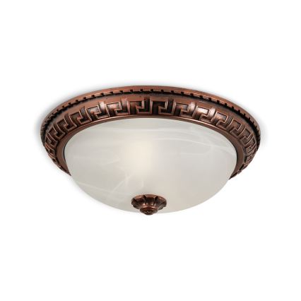 Brilagi - Plafonnier FRESCO 2xE27/40W/230V diam. 30 cm cuivré