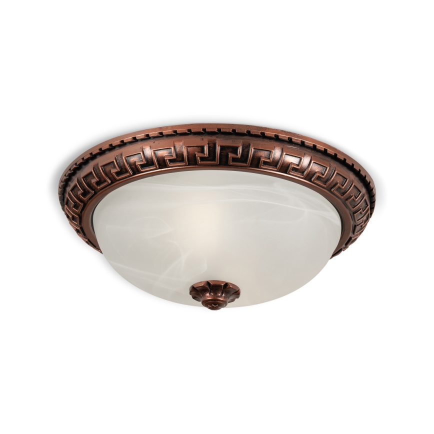 Brilagi - Plafonnier FRESCO 2xE27/40W/230V diam. 30 cm cuivré
