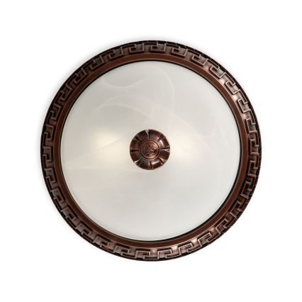 Brilagi - Plafonnier FRESCO 2xE27/40W/230V diam. 30 cm cuivré