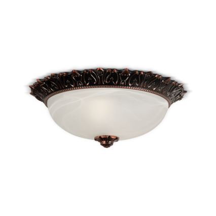 Brilagi - Plafonnier FRESCO 2xE27/40W/230V Ø 30 cm bronze