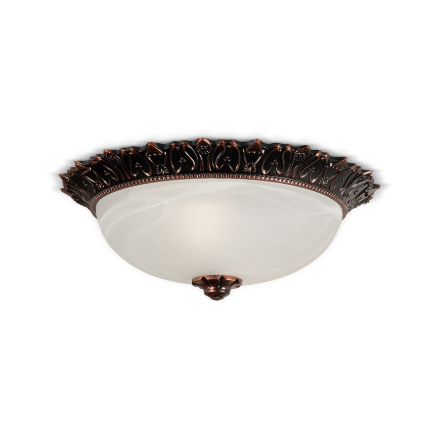 Brilagi - Plafonnier FRESCO 2xE27/40W/230V Ø 30 cm bronze