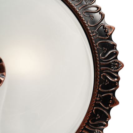 Brilagi - Plafonnier FRESCO 2xE27/40W/230V Ø 30 cm bronze