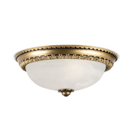 BRILAGI - Plafonnier FRESCO 2xE27/40W/230V Ø 30 cm, laiton