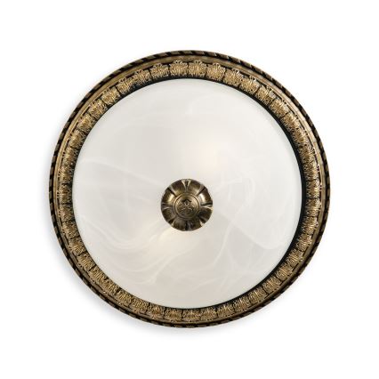 BRILAGI - Plafonnier FRESCO 2xE27/40W/230V Ø 30 cm, laiton