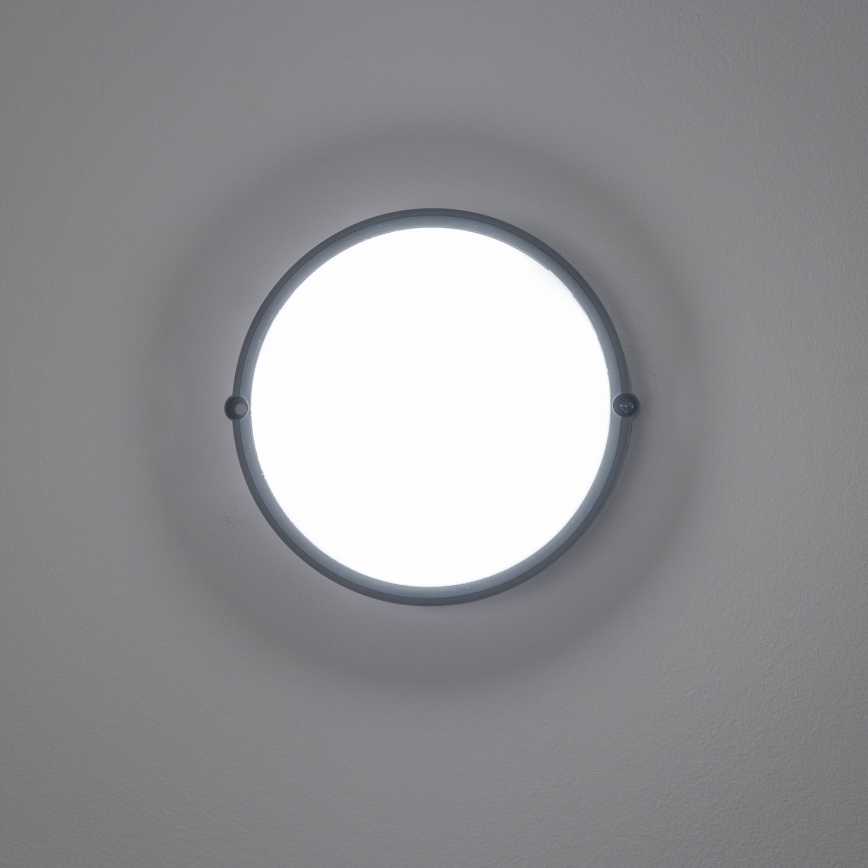 Brilagi - Plafonnier industriel LED SIMA LED/12W/230V IP65 noir