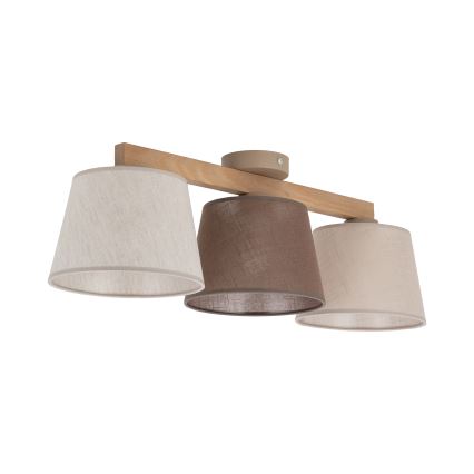 Brilagi - Plafonnier LATTE 3xE27/15W/230V pin/mix