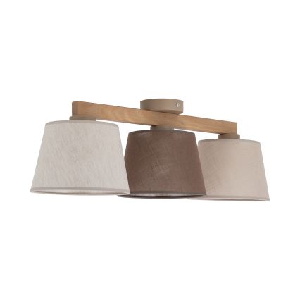 Brilagi - Plafonnier LATTE 3xE27/15W/230V pin/mix