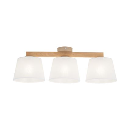 Brilagi - Plafonnier LATTE SABIA 3xE27/60W/230V pin/blanc