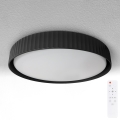 Brilagi - Plafonnier LED à intensité réglable LUCIA LED/48W/230V 3000-6500K Ø 41 cm noir + télécommande