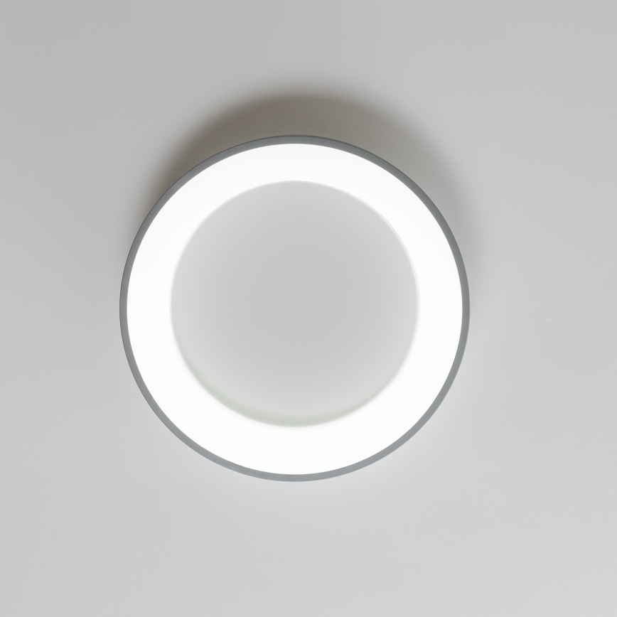 Brilagi - Plafonnier LED à intensité variable FALCON LED/40W/230V 3000-6500K gris + télécommande