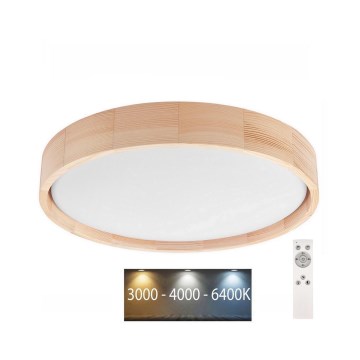 Brilagi - Plafonnier LED à intensité variable MANAROLA LED/24W/230V 3000-6500K + télécommande