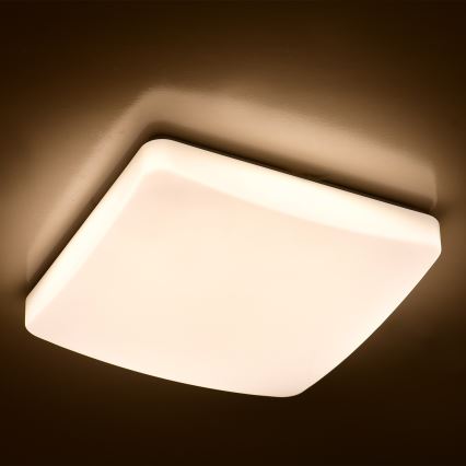 Brilagi - Plafonnier LED à intensité variable MILKY LED/24W/230V + télécommande 3000K-6500K